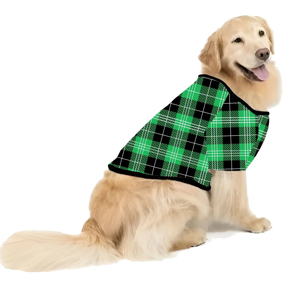 Grinch Griswold Christmas Family Matching Green Plaid PJs