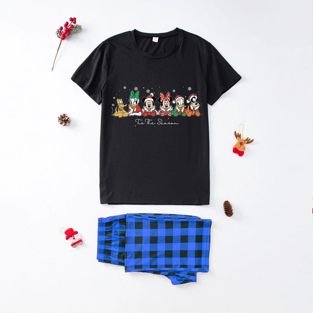 Disney Christmas Family Matching Pajamas 'Tis The Season