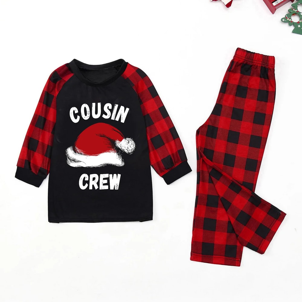 Cousin Crew Christmas Comfy Plaids Family Matching Pajamas Set