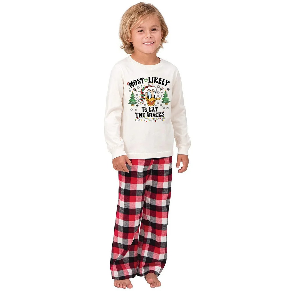 Personalized Disney Most Likely To Pajamas Christmas Family PJs Sets