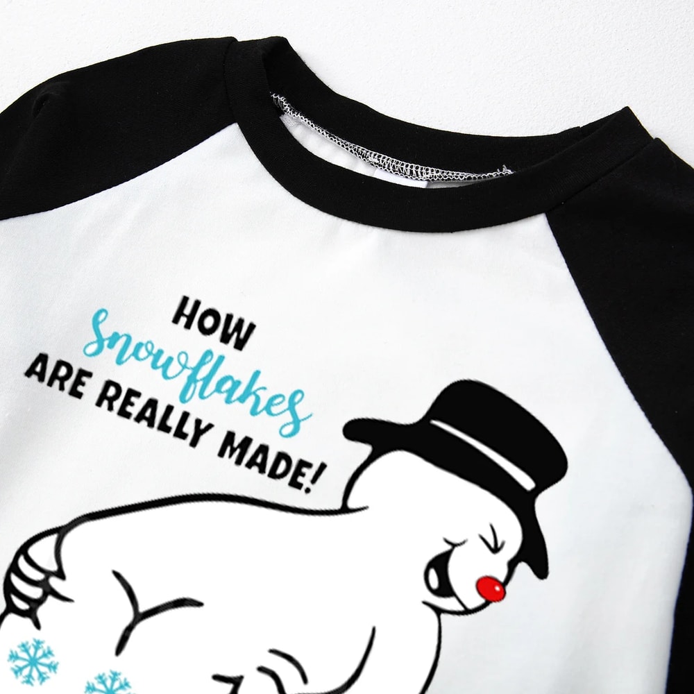 How Snowflakes Are Really Made Christmas Matching PJs 