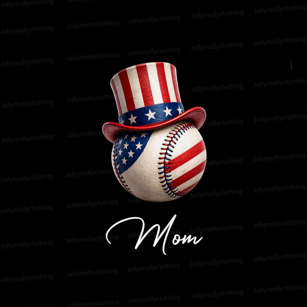 Patriotic Baseball Family Matching Short Pajamas Personalized Names