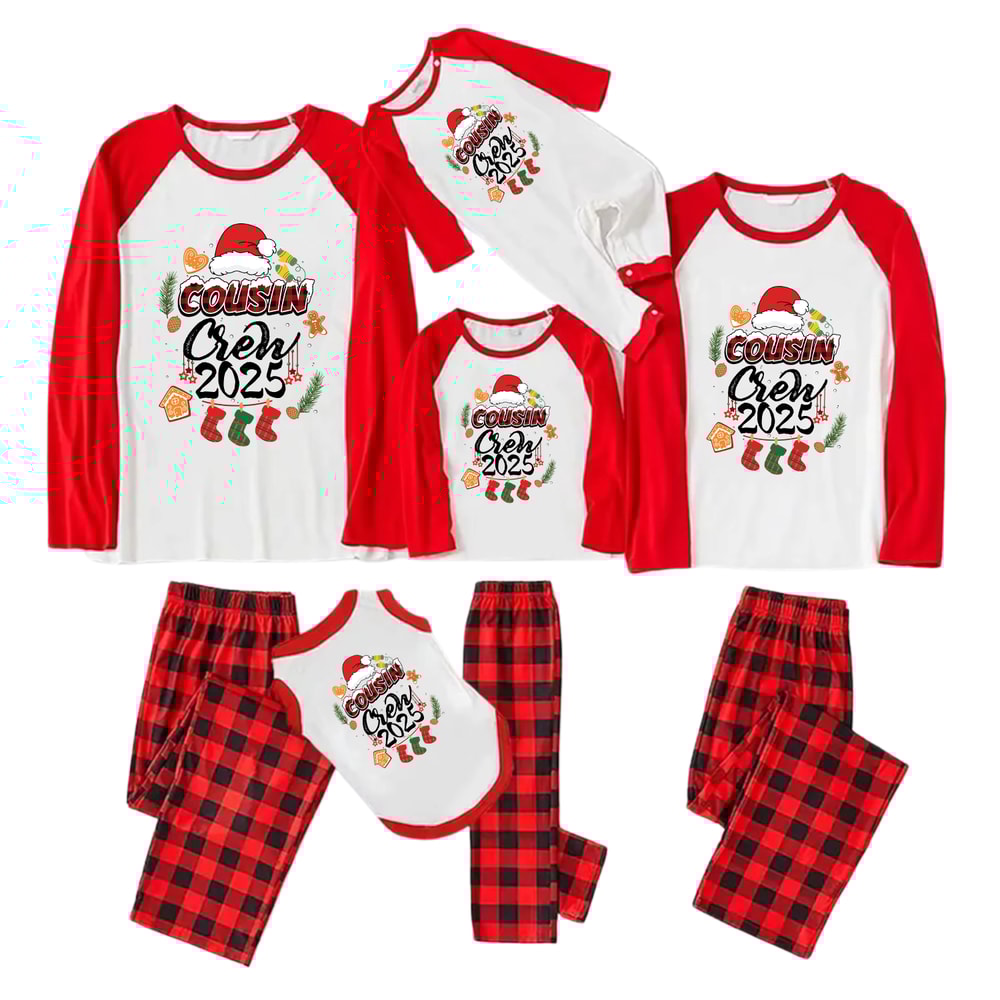Christmas Pajamas for the Whole Family Cousin Crew 2025