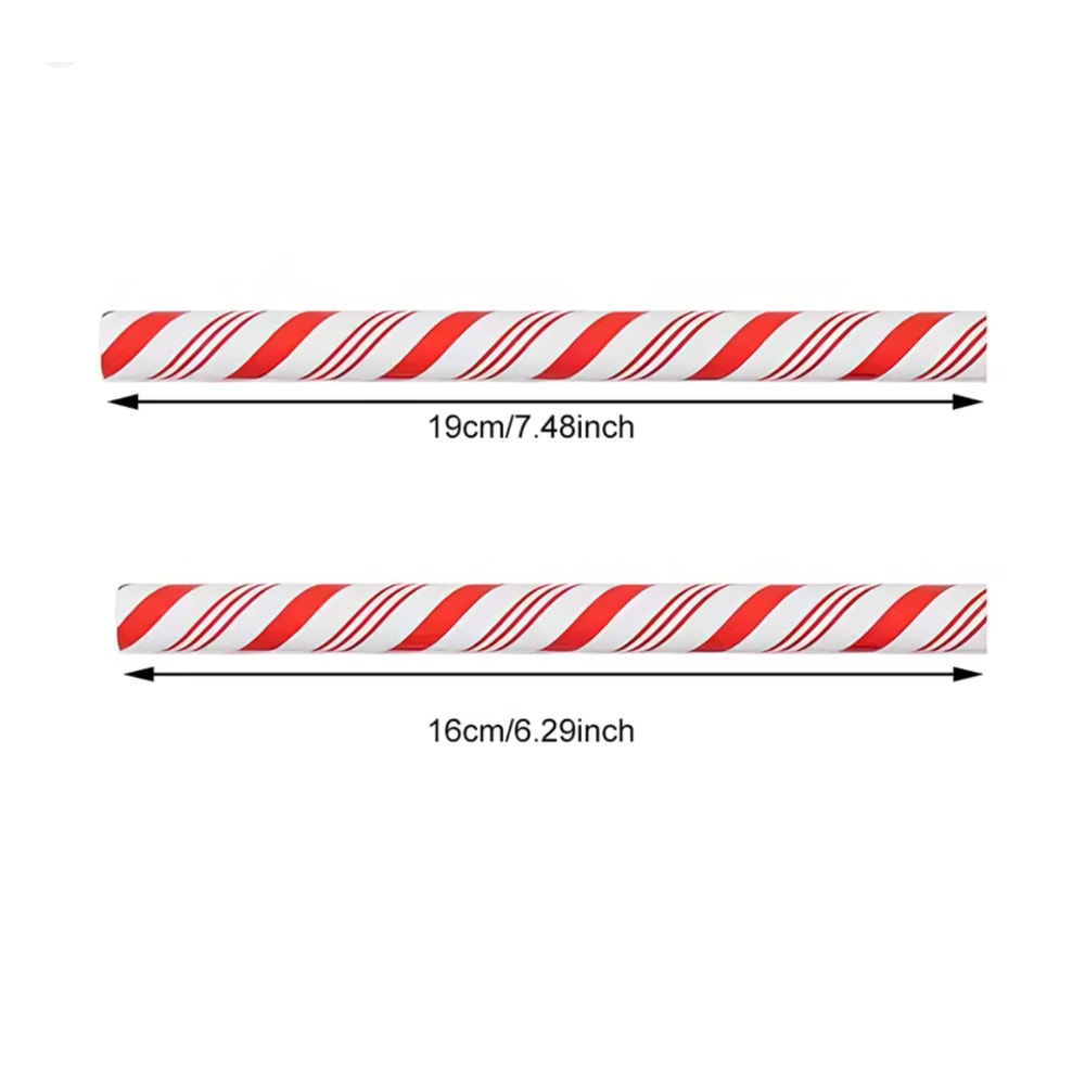 Christmas Candy Cane Stripe DoorHandle Covers 