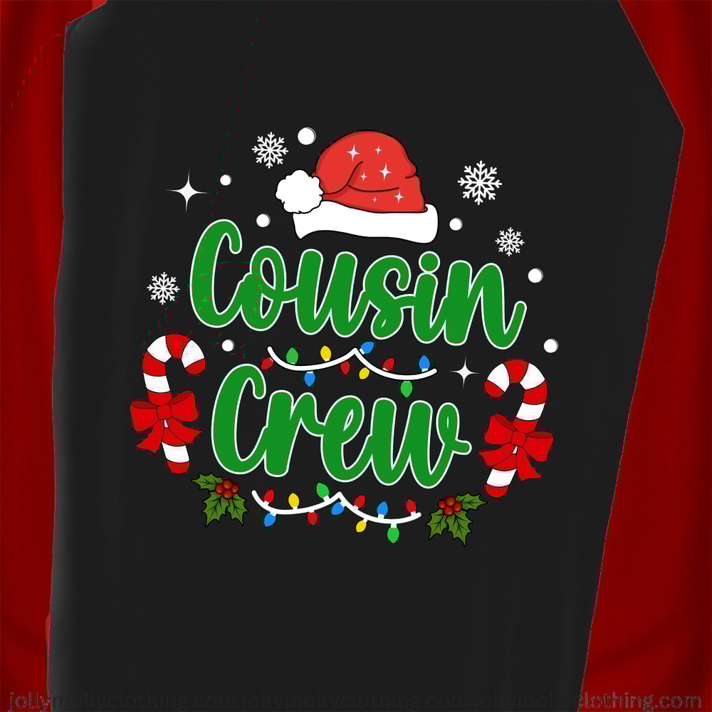 Cousin Crew Christmas Pajamas Red Black Buffalo Plaid Matching Set