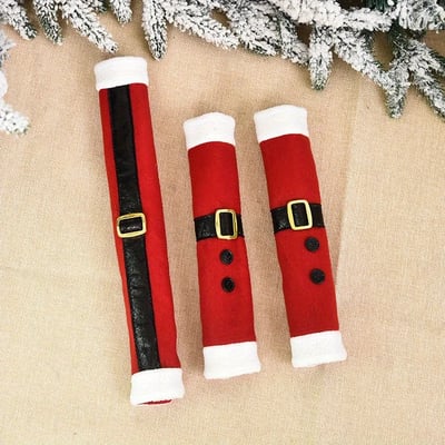 3-Pack Christmas Refrigerator Door Handle Covers