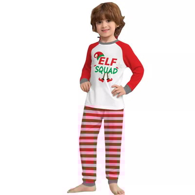 Matching Elf Squad Christmas Pajamas for the Whole Family