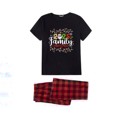 2025 Family Christmas Short Sleeve Matching Pajama Set