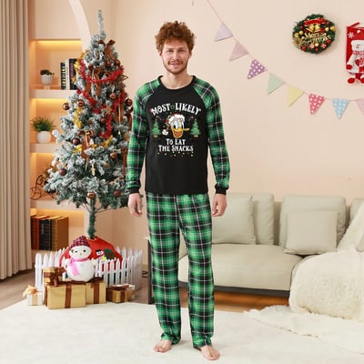 Disney Most Likely To Personalized Christmas Family Pajamas Set