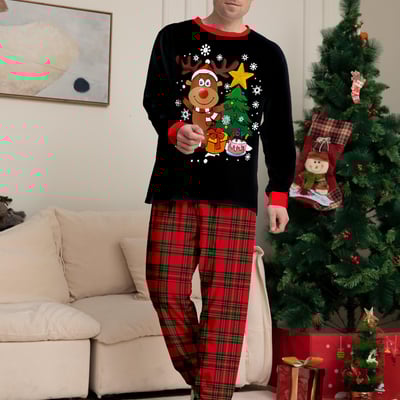 Reindeer Christmas Family Matching Pajamas