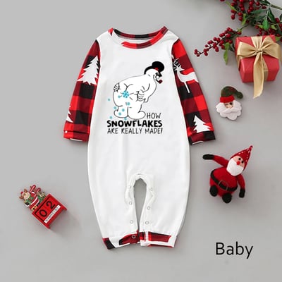 How Snowflakes Are Really Made Matching Christmas Family Pajamas