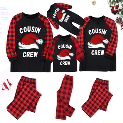 Cousin Crew Christmas Comfy Plaids Family Matching Pajamas Set