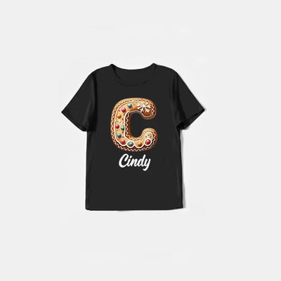 Personalized Monogram Family Christmas Pajamas Gingerbread PJs Sets