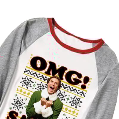 OMG Santa I Know Him Matching Family Christmas Pajama Set