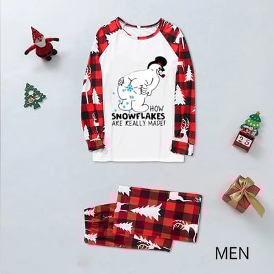 How Snowflakes Are Really Made Matching Christmas Family Pajamas