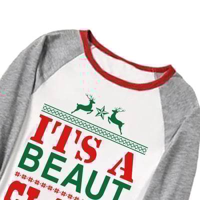 Funny Christmas Vacation Quotes Matching Family Christmas Pajama Set Red Plaid