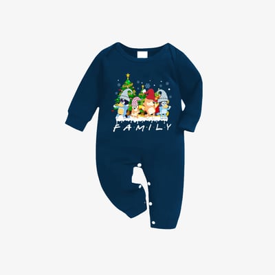 Bluey Character Family Matching Pajama Set