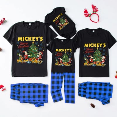 Disney Mickey's Merry Christmas Family Matching Pajamas