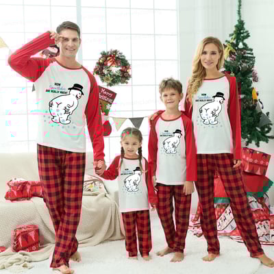 How Snowflakes Are Really Made Funny Snowman Matching Family Christmas Pajama Set