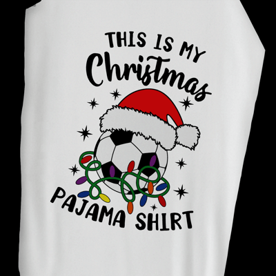 Matching Family Soccer Christmas Pajamas 