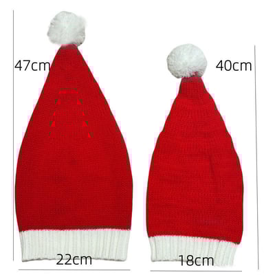 Family Matching Knitted Santa Hat Christmas Beanie