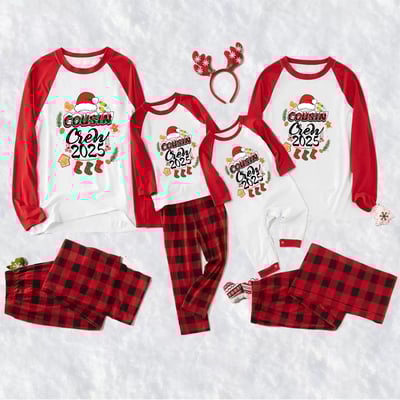 Christmas Pajamas for the Whole Family Cousin Crew 2025